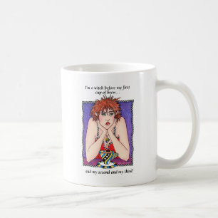 Café Soy una bruja antes de mi primera taza de brew