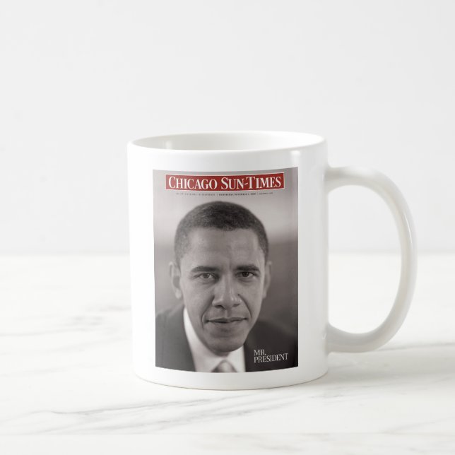 Café Sr. taza de presidente Obama (Derecha)