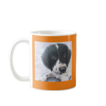 Srta. Fannie - taza del perro de aguas de saltador