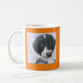 Café Srta. Fannie - taza del perro de aguas de saltador