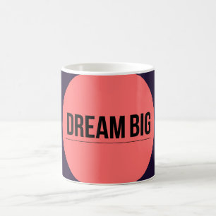 Café Sueña a lo Grande — Taza Maximalista de los 90 R