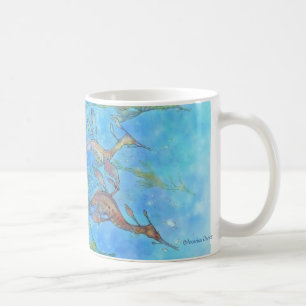Café Sueño en la taza de las mareas del Aquamarine