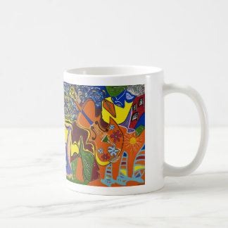 Café "Sueños taza blanca de Jamaica"