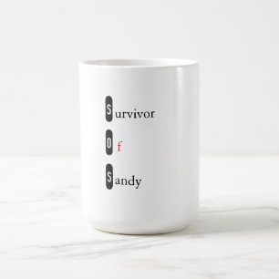Café Superviviente de la taza de Sandy