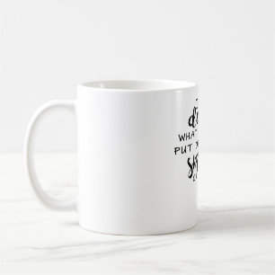 Café Suposición o taza de los pantalones del sabelotod