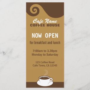 Café Swirls Cafe Menú Café Cafetería Bandeja para