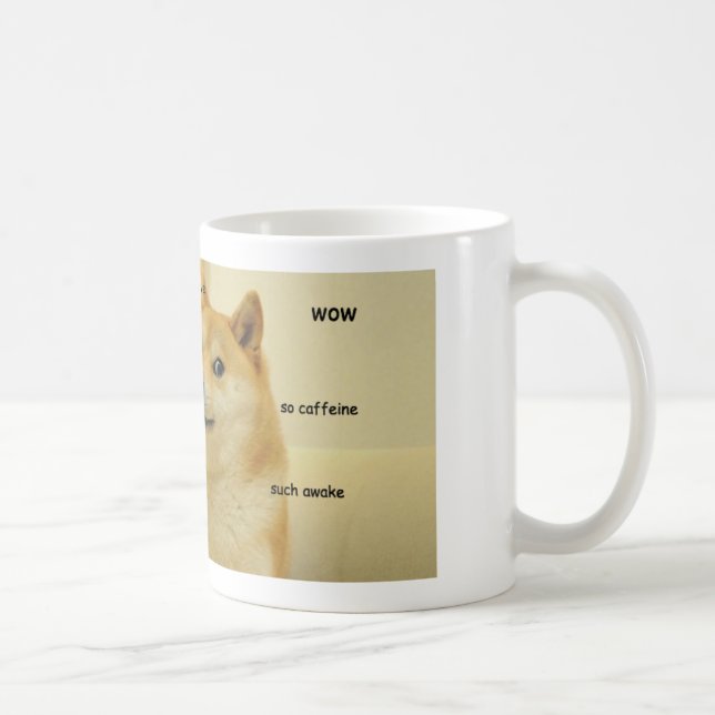 Café Tal taza de Shibe del dux (Derecha)