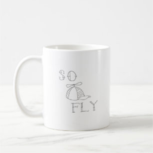 Café Tan taza de la mosca