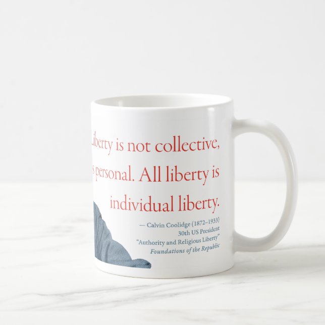 Café Taza #10 de Calvin Coolidge (Derecha)