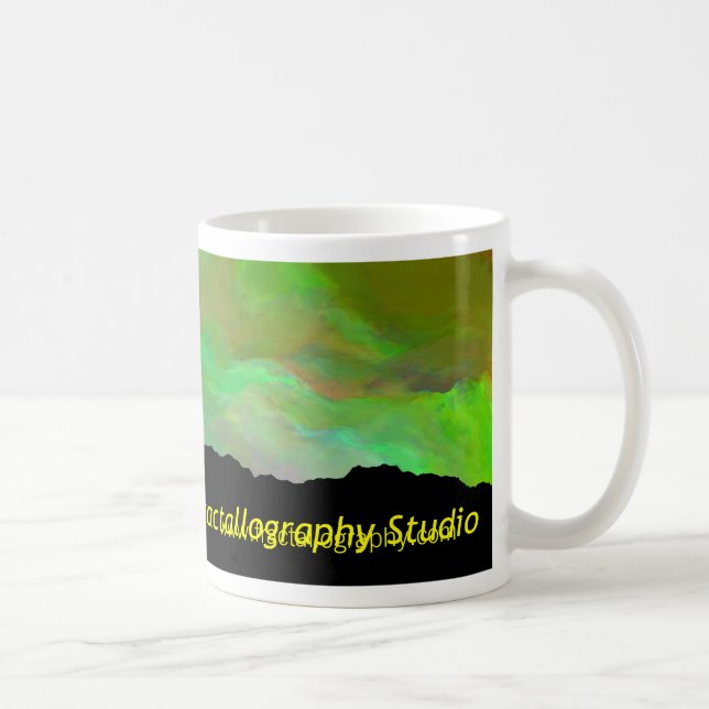 Café Taza 15oz del estudio de Fractallography - (Derecha)