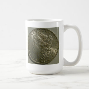 Café Taza 1886 del dólar de plata de Morgan