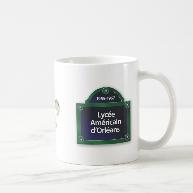 Café Taza 1 de los d'Orleans de Americain del licéo (Derecha)