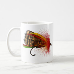Café taza 1 de los fishermans de la mosca