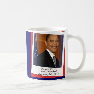 Café Taza 2009 del recuerdo de Obama Inaguration