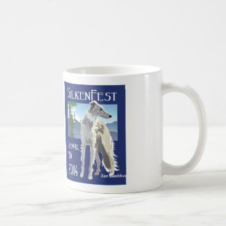 Café Taza 2014 del logotipo de Silkenfest
