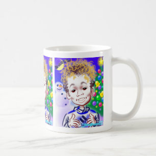 Café Taza 2017b de la caricatura del papá del navidad