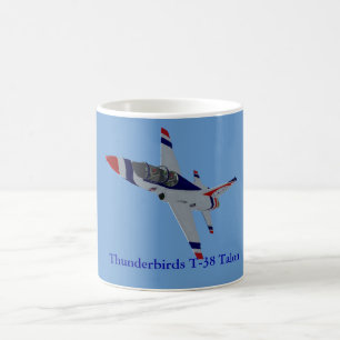 Café Taza 2 de la garra de los Thunderbirds T-38