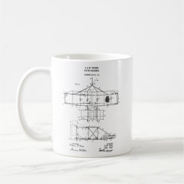 Café Taza #2 del aeroplano de los hermanos de Wright