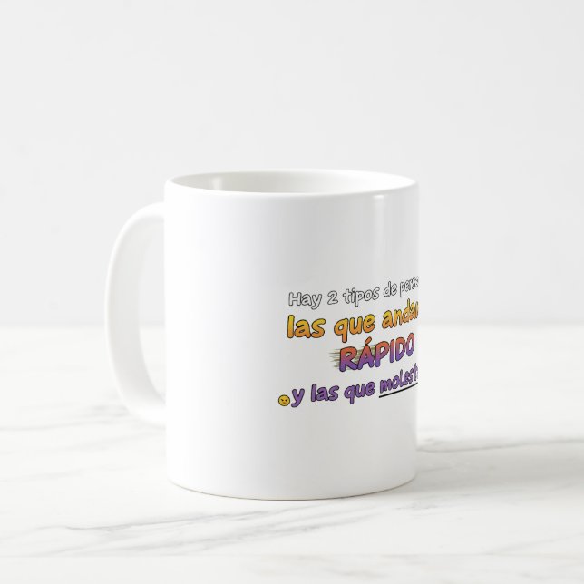 Café Taza 2 tipos de personas (Anverso izquierdo)