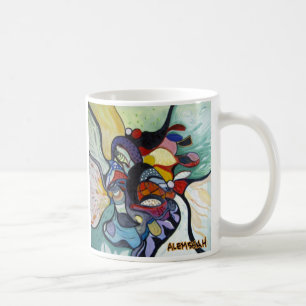 Café Taza abstracta de Alemshah - subacuática