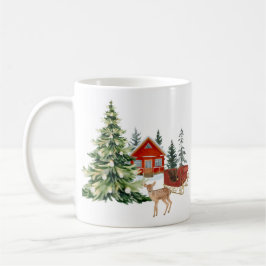 Café Taza acogedora de invierno para mañanas lentas