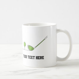 Café Taza adaptable de los amantes del golf