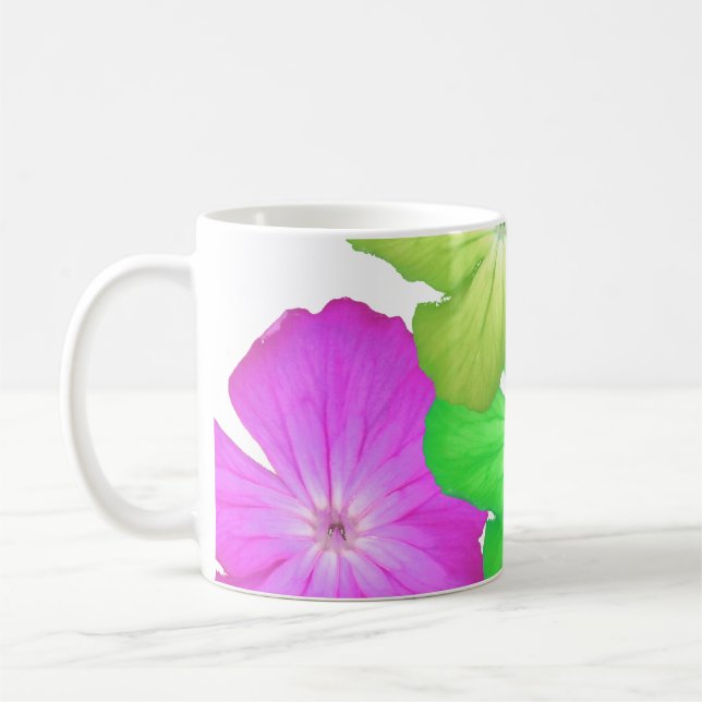 Café taza adaptable del niño de flor (Izquierda)
