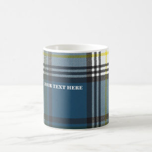 Café Taza adaptable del tartán de MacDowall