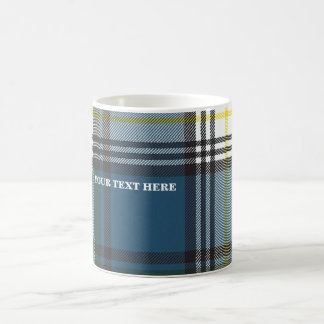 Café Taza adaptable del tartán de MacDowall