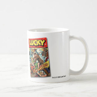 Café Taza afortunada de los tebeos