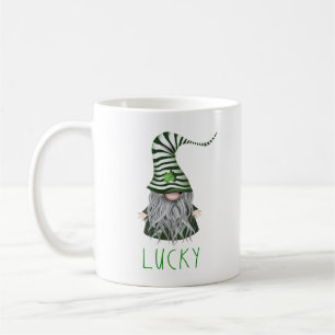 Café Taza afortunada del día de St Patrick irlandés d