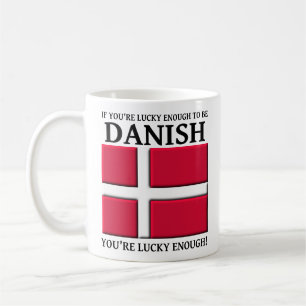 Café Taza Afortunado De Ser Danés