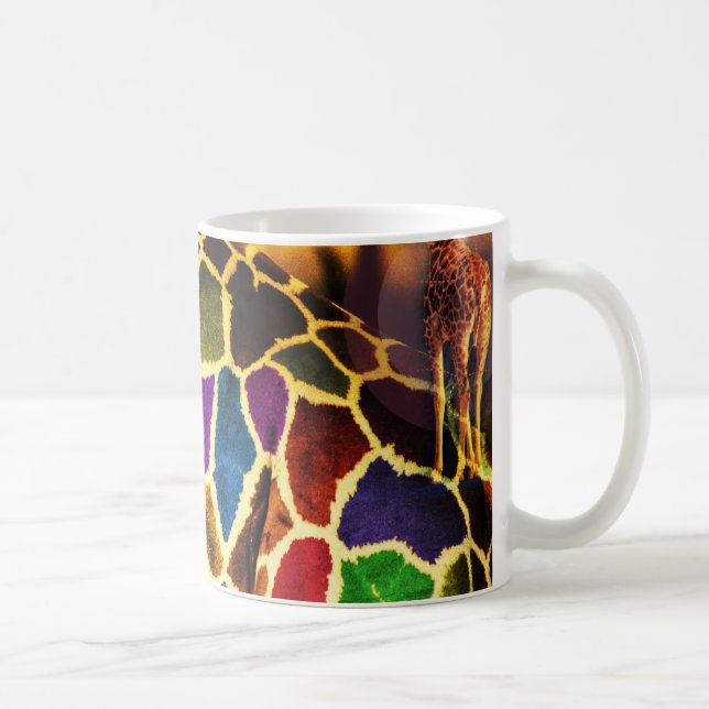 Café Taza africana de la jirafa (Derecha)