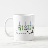 Taza agrupada Maryland de los chapiteles de