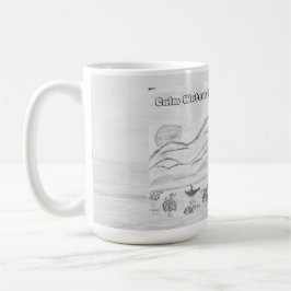 Café Taza 'Aguas Tranquilas en el Abrazo de la Naturale