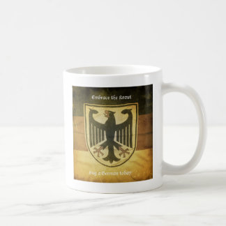Café Taza alemana de la bandera