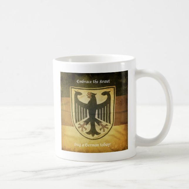 Café Taza alemana de la bandera (Derecha)