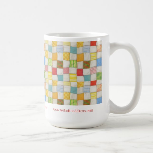Café Taza Alta Blanca de Identificación Comercial de Co (Derecha)