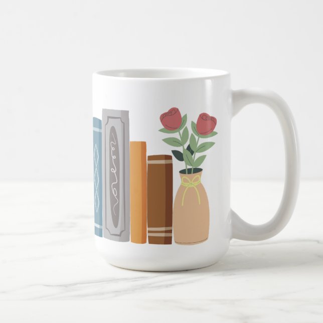 Café Taza "Amante de los Libros" (Derecha)