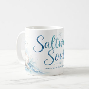 Café Taza Amante del Océano de Alma de Agua Salada