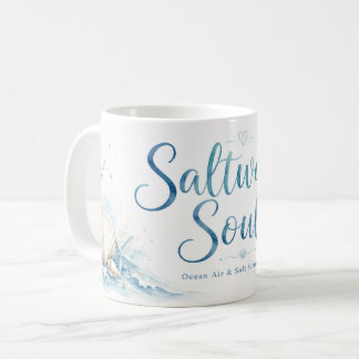 Café Taza Amante del Océano de Alma de Agua Salada