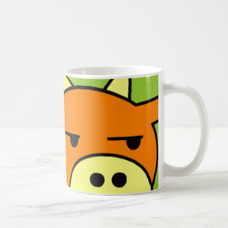 Café Taza amarga de la vaca