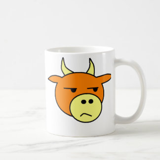 Café Taza amarga de la vaca