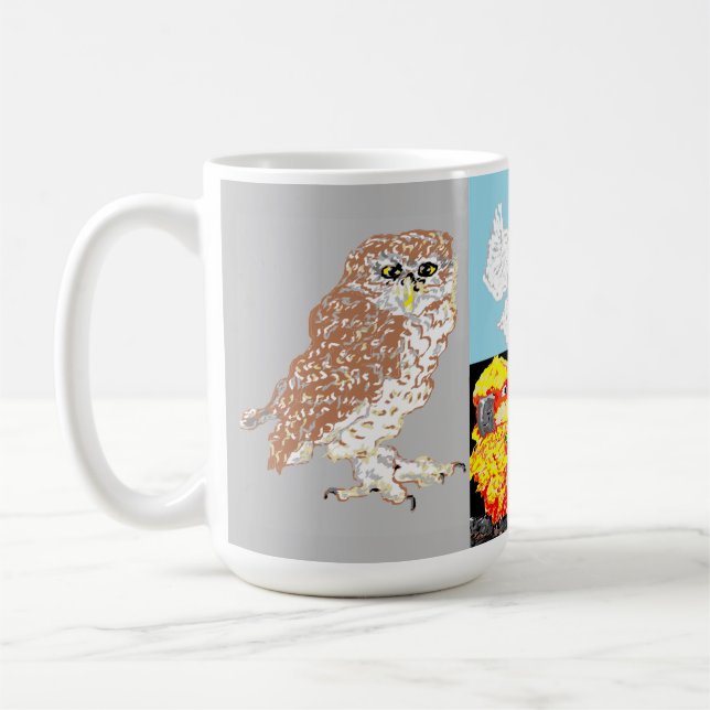 Café Taza : Amor de pájaros (Izquierda)
