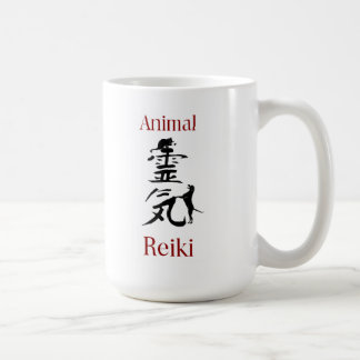 Café Taza animal de Reiki