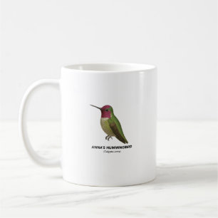 Café Taza Anna's Hummingbird - Aves de California