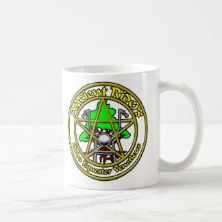 Café Taza antigua de los jinetes