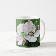 Taza Árbol de Manzana en Flor Hola Primavera