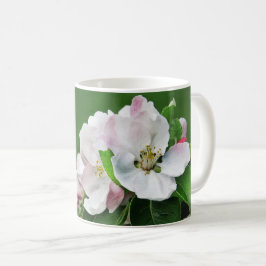 Café Taza Árbol de Manzana en Flor Hola Primavera