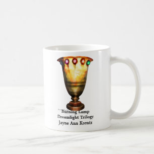 Café Taza ardiente de la lámpara